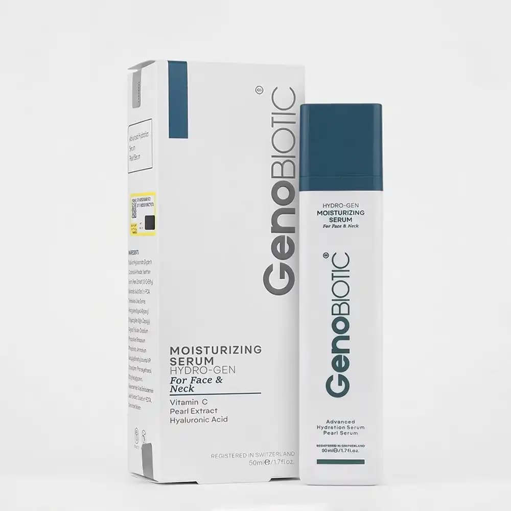 سرم رطوبترسان صورت و گردن ژنوبایوتیک (GenoBiotic) مدل Hydro-Gen حجم 50 میلی لیتر — تصویر ۶