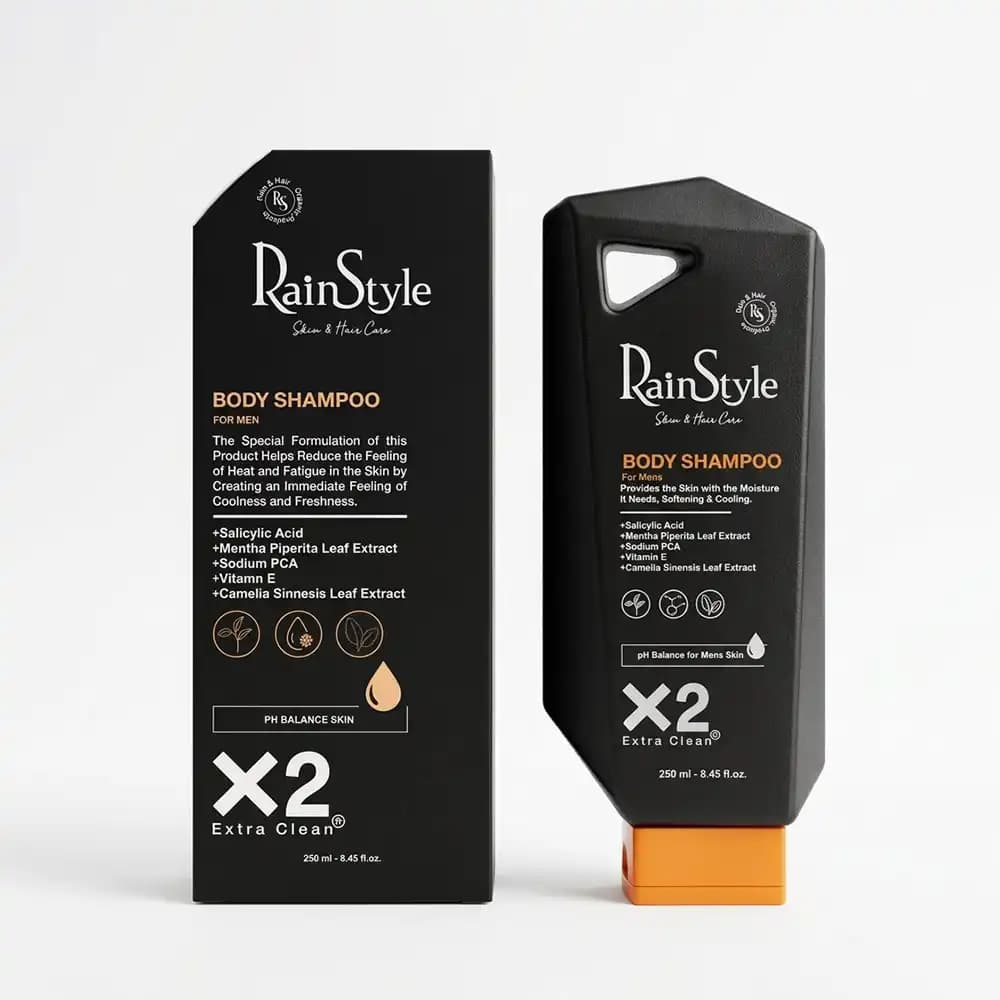 شامپو بدن مردانه رین استایل (RainStyle) مدل خنک‌کننده و ضدخستگی حجم 250 میلی لیتری — تصویر ۶