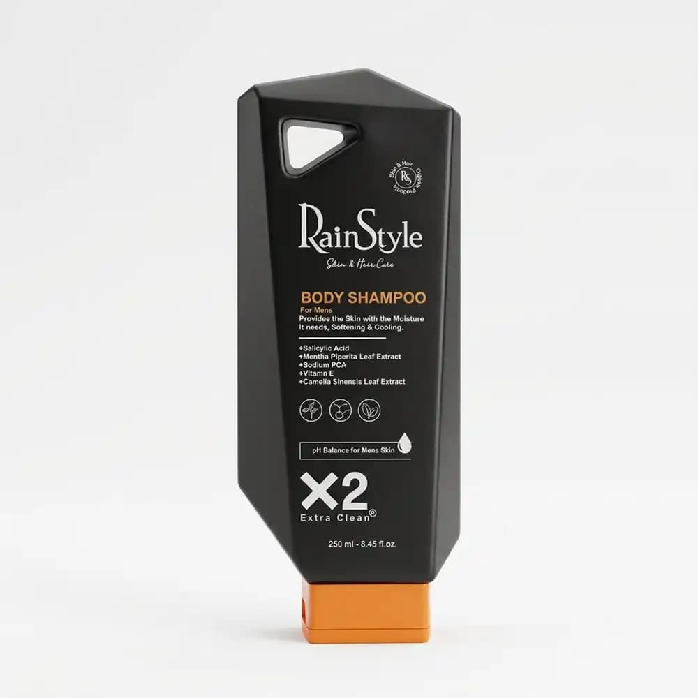 شامپو بدن مردانه رین استایل (RainStyle) مدل خنک‌کننده و ضدخستگی حجم 250 میلی لیتری — تصویر ۹