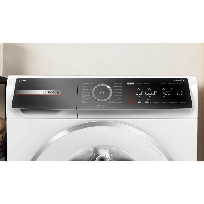 ماشین لباسشویی بوش WGB256A90 سفید 10 کیلویی — تصویر ۴