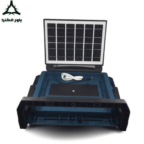 پروژکتور شارژی خورشیدی 800 وات W8121-3 — تصویر ۴