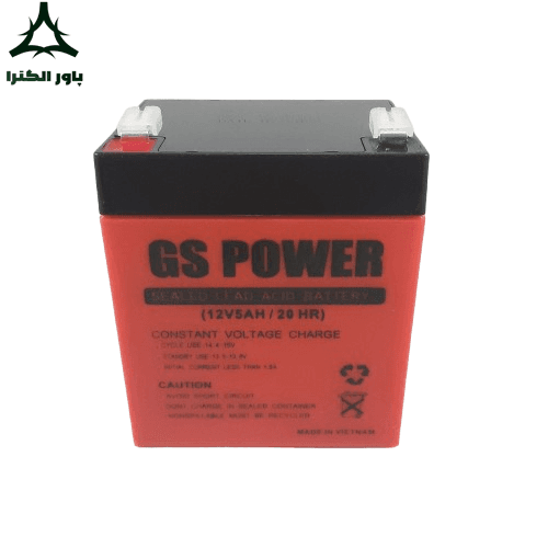 باتری سیلد لید اسید GS POWER 12V 5AH/20HR