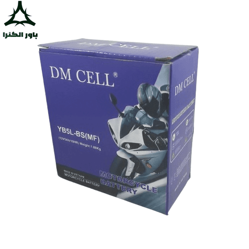 باتری سیلد لید اسید DM CELL YB5L-BS 12V 5AH | مخصوص موتور سیکلت — تصویر ۵