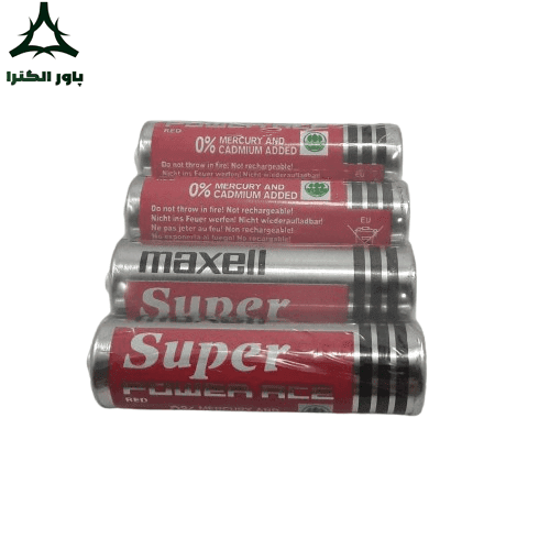 باتری قلمی 1.5 ولت مکسل MAXELL | شیرینگ 4 عددی — تصویر ۲