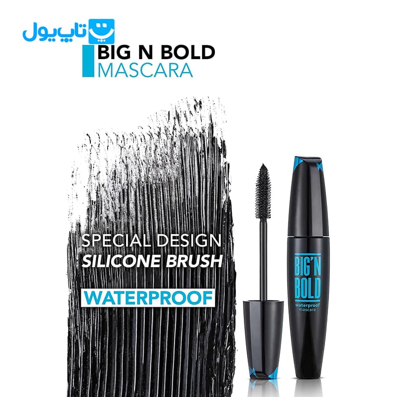 ریمل فلورمار Flormar مدل ضد آب waterpoof سری Big’N Bold حجم ۱۵ میلی‌لیتر — تصویر ۶