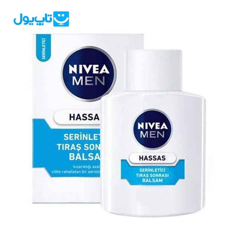 افتر شیو نیوآ NIVEA سری Hassas Serinletici حساس مدل BALSAM بالسام خنککننده حجم 100 میلیلیتر — تصویر ۸