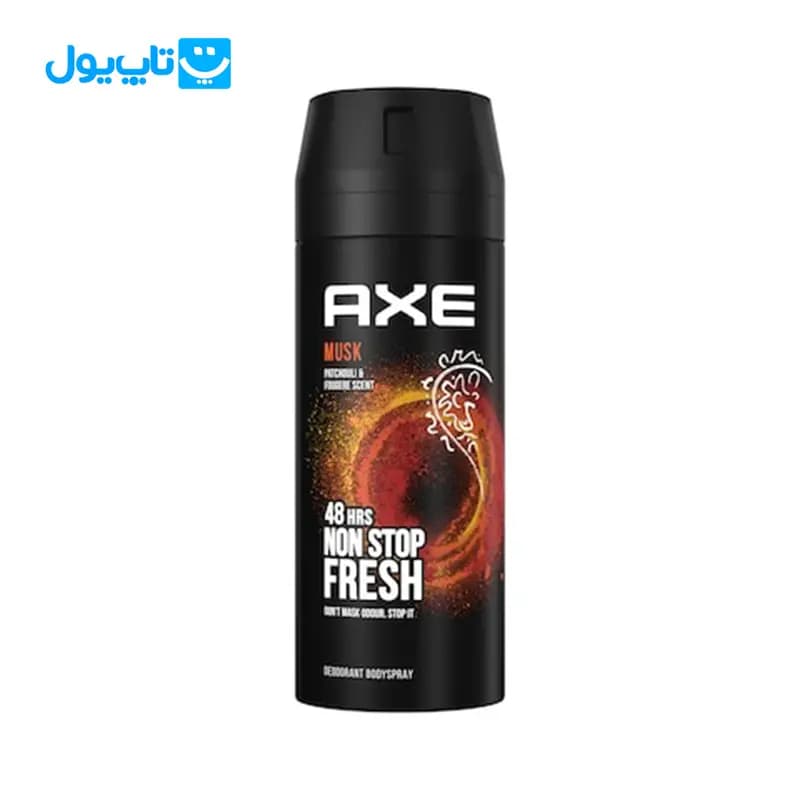 اسپری ضد تعریق مردانه آکس AXE مدل Musk حجم 150 میلی لیتر