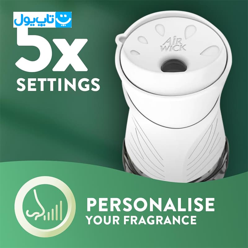 دستگاه خوشبوکننده هوای برقی ایر ویک Air Wick رایحه گل صدتومانی Peony Garden Party و چوب صندل و گل رز Sandalwood & Roses — تصویر ۸