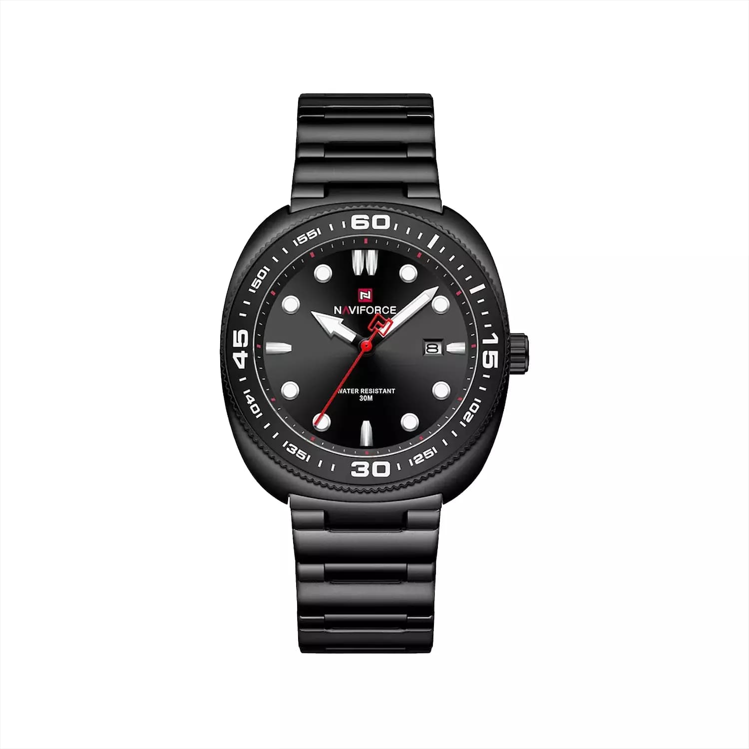 ساعت مچی مردانه نیوی فورس فلزی مشکی NF9250-B.B.B