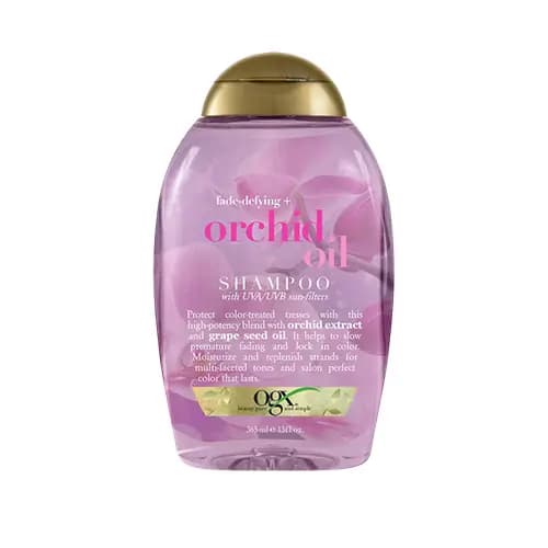 شامپو موهای رنگ شده ORCHID OIL او جی ایکس 385میل — تصویر ۲