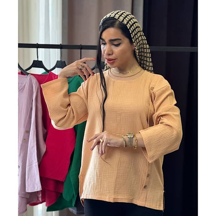 تونیک مانتویی دبل فیس — تصویر ۴