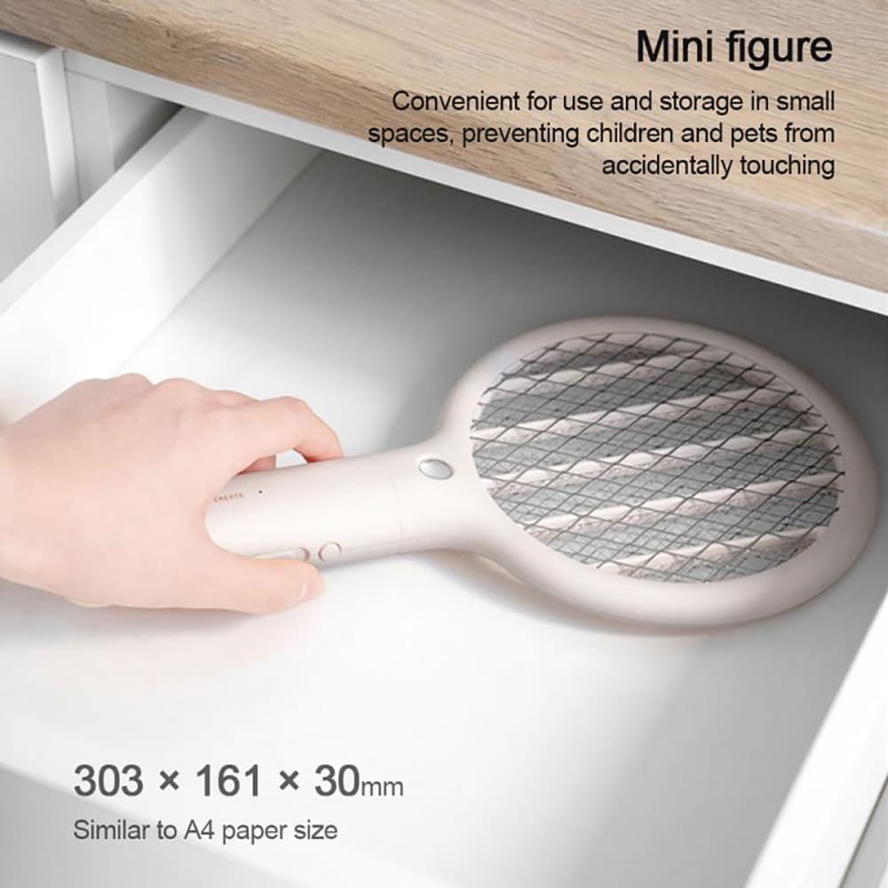 پشه کش برقی شیائومی MINI Electric Mosquito Swatter DSHJ-S-1914 — تصویر ۲