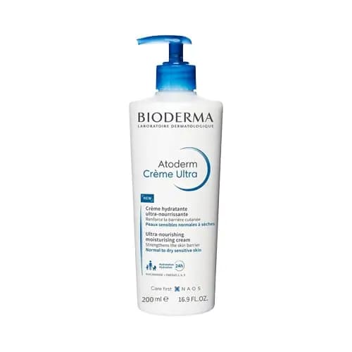 کرم مرطوب کننده پمپی بایودرما مدل ATODERM حجم 200 میل — تصویر ۲