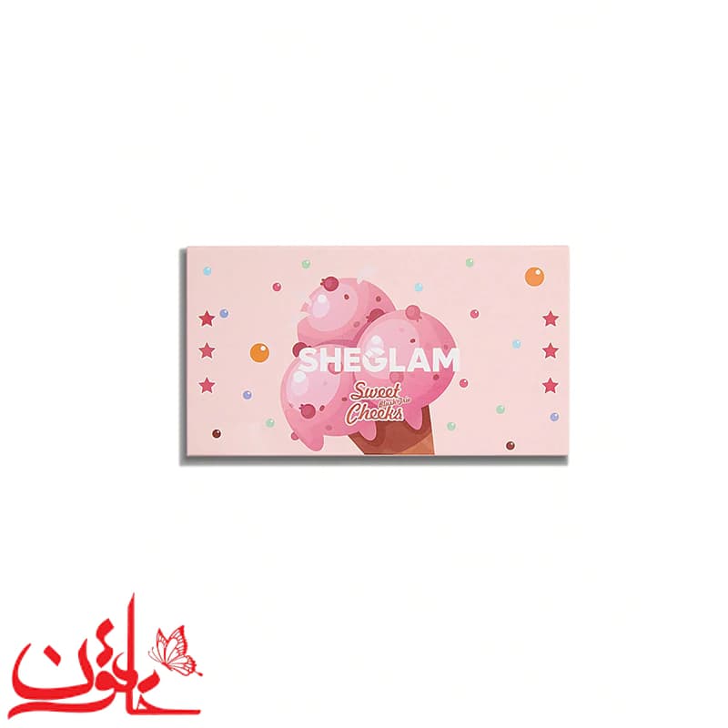پالت رژگونه سه رنگ شیگلم مدل Sweet Cheeks رنگ Enamored — تصویر ۸