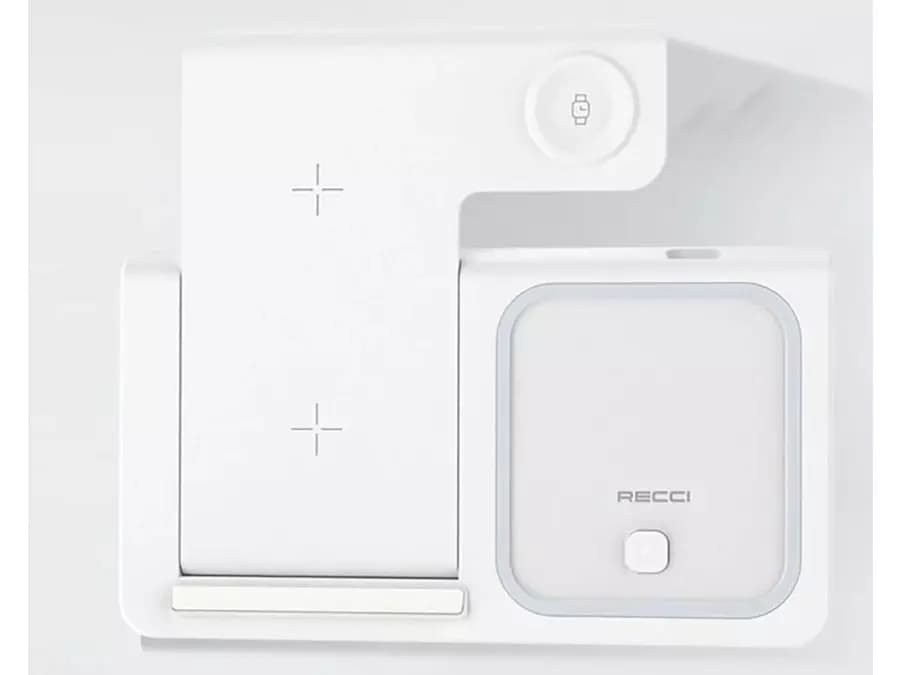 شارژر وایرلس رومیزی رچی Recci Magnetic Wireless Charger RCW-15 — تصویر ۱۰