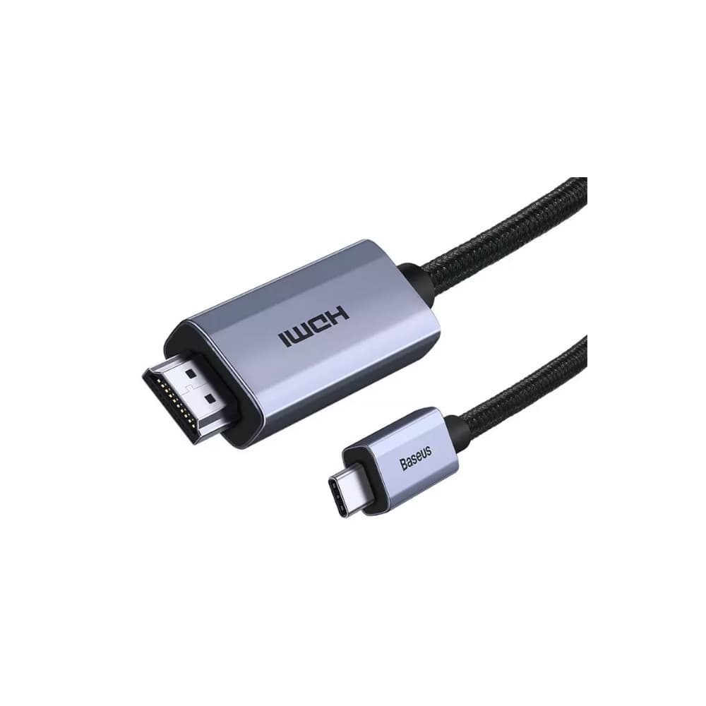 کابل تبدیل تایپ سی به اچ دی ام آی بیسوس Baseus Adapter Cable USB Type-C to HDMI WKGQ010201 طول 3 متر — تصویر ۹