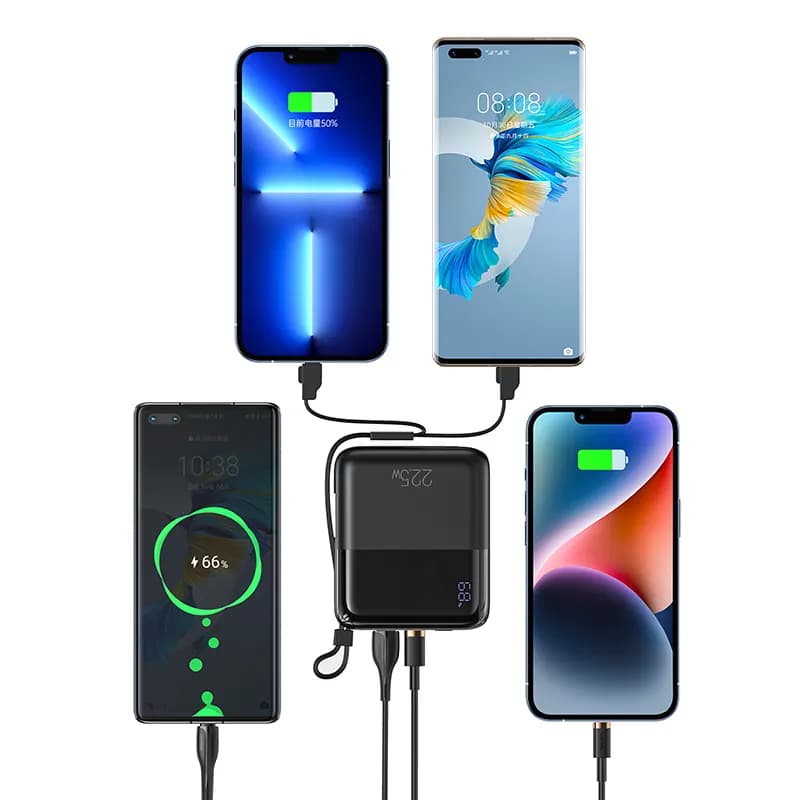 پاور بانک یوسمز مدل USAMS POWER BANK US-CD186 با ظرفیت 10000mAh — تصویر ۸