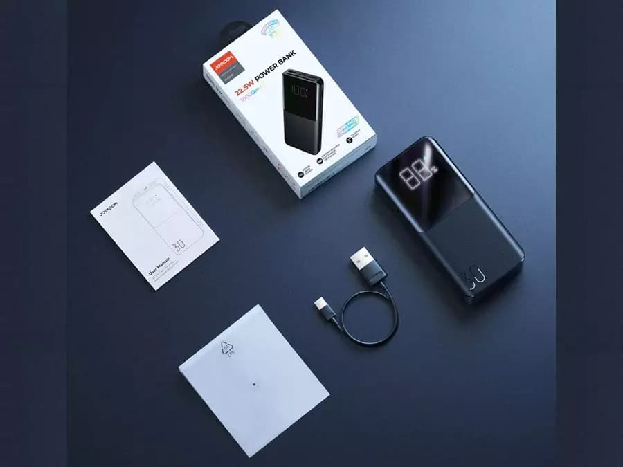 پاوربانک فست شارژ جویروم مدل Joyroom Power Bank JR-QP193 با ظرفیت 30000mAh — تصویر ۱۲