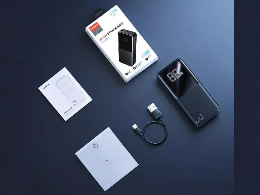 پاوربانک فست شارژ جویروم مدل Joyroom Power Bank JR-QP192 با ظرفیت 20000mAh — تصویر ۱۱