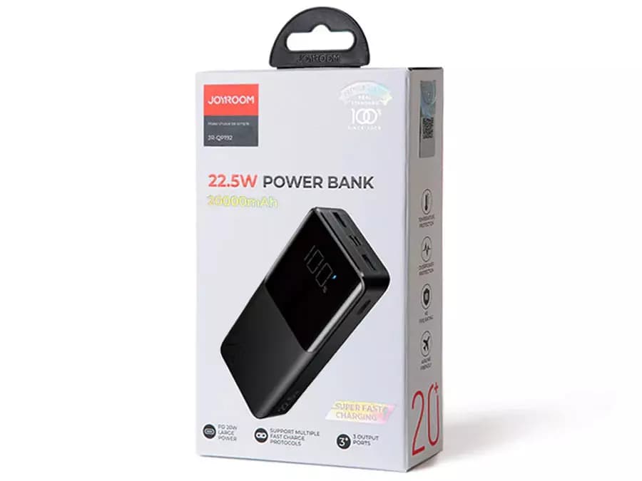 پاوربانک فست شارژ جویروم مدل Joyroom Power Bank JR-QP192 با ظرفیت 20000mAh — تصویر ۶