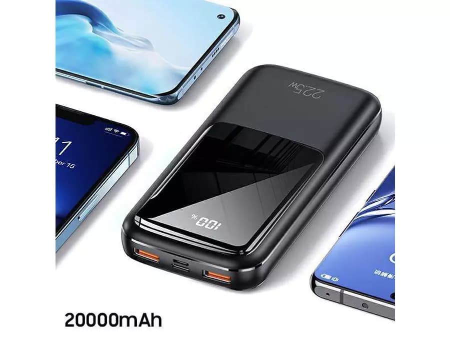 پاوربانک فست شارژ یوسمز Usams QC+PD Fast Charging PowerBank US-CD177 با ظرفیت 20000mAh — تصویر ۱۲