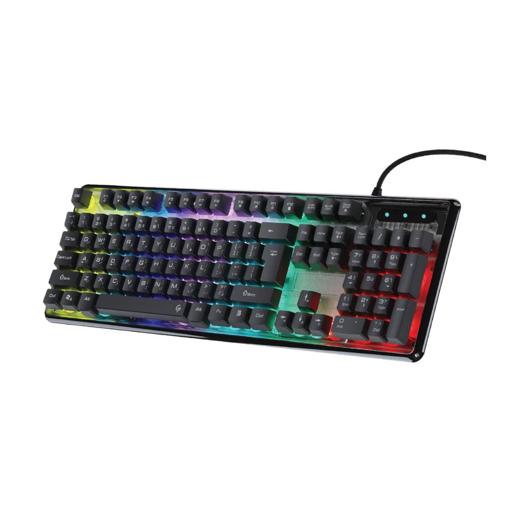 کیبورد گیمینگ پرودو مدل Porodo Gaming Lucid Gaming Keyboard PDX216-TP — تصویر ۳