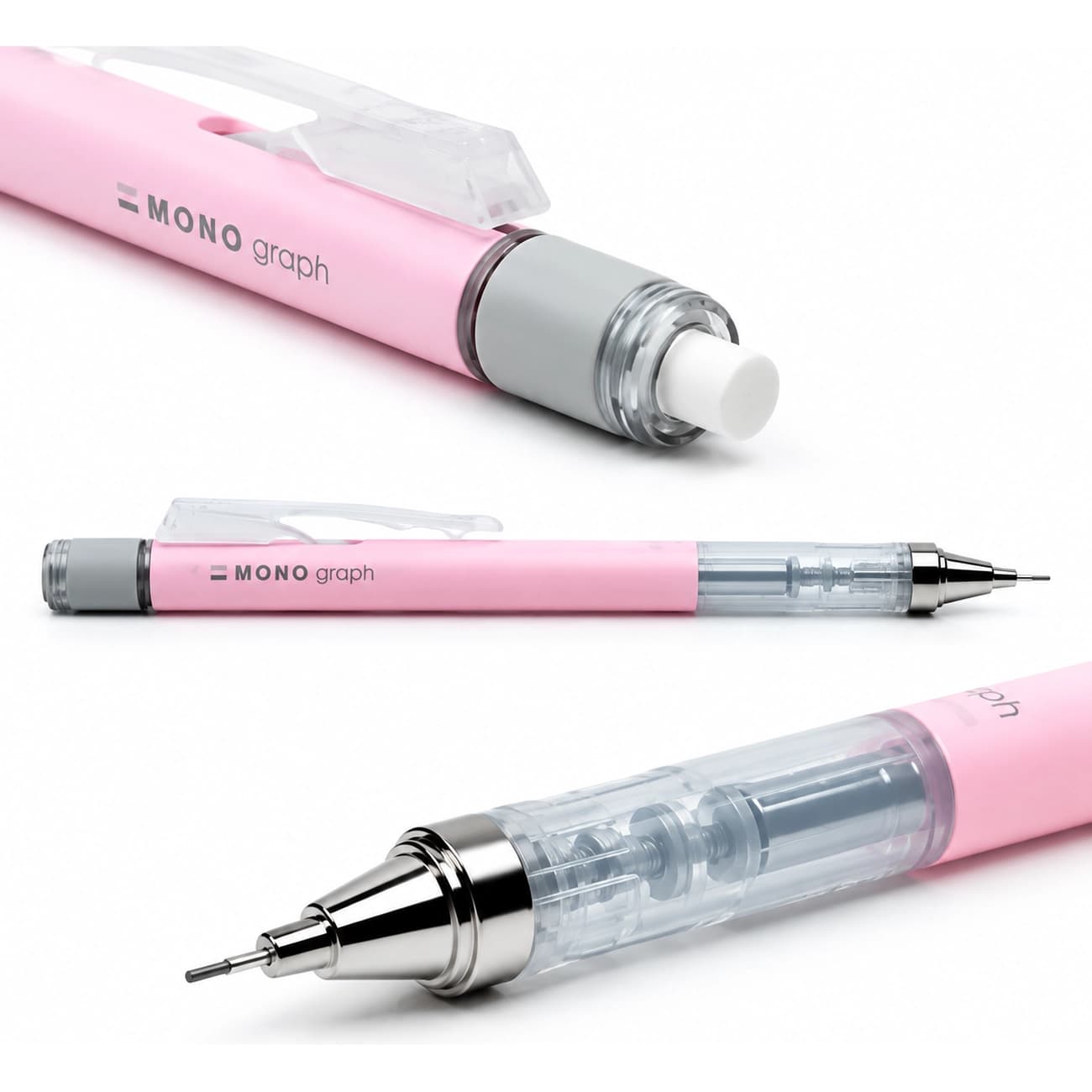 مداد نوکی 0.7 تومبو Tombow مدل XCSH-MG11R7 با پاک کن — تصویر ۲