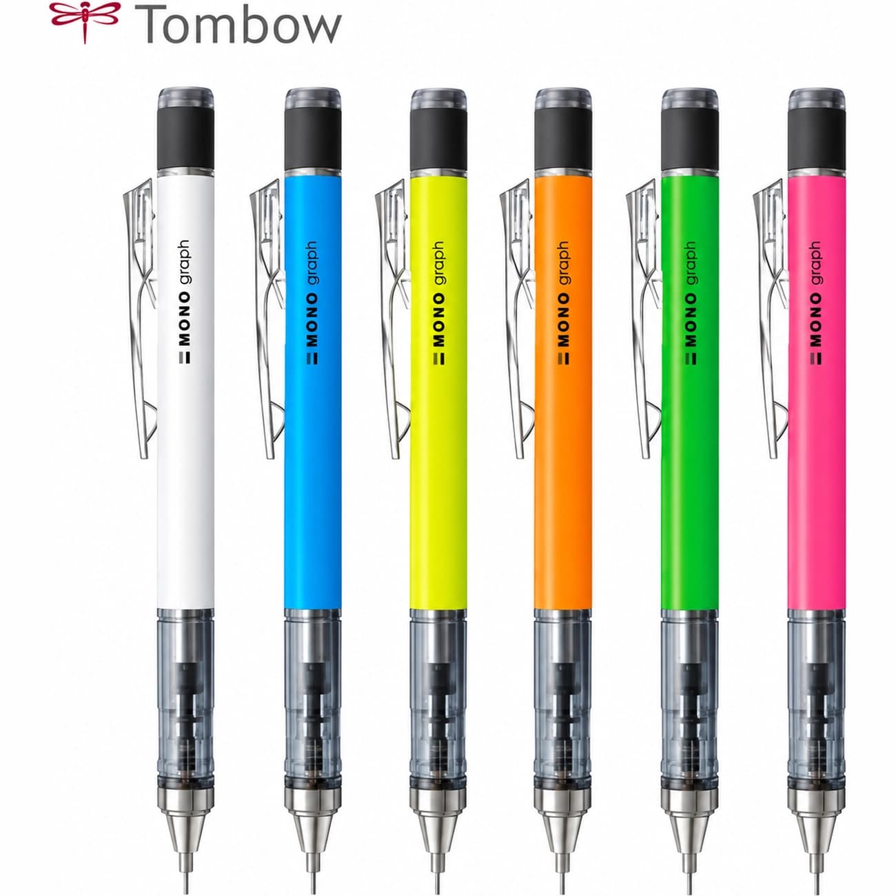 مداد نوکی 0.5 تومبو Tombow مدل DPA-134D با پاک کن — تصویر ۳