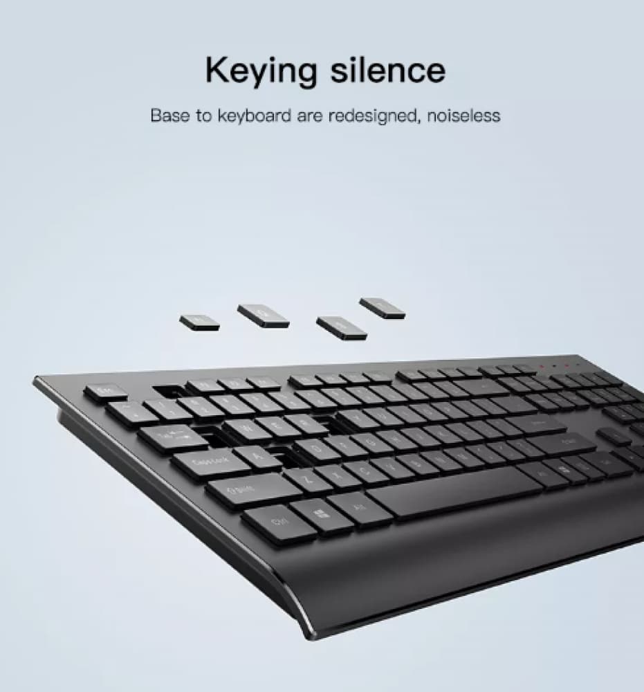کیبورد و ماوس بی سیم یسیدو مدل YESIDO KB13 — تصویر ۷