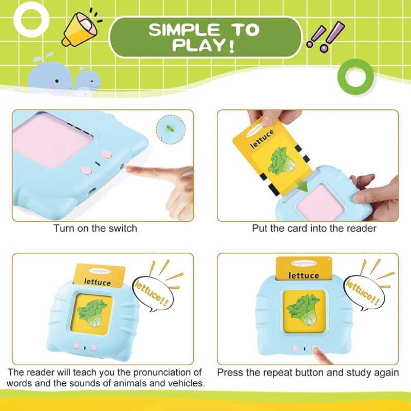 فلش کارت گویا Card Early Education Device V5 — تصویر ۳