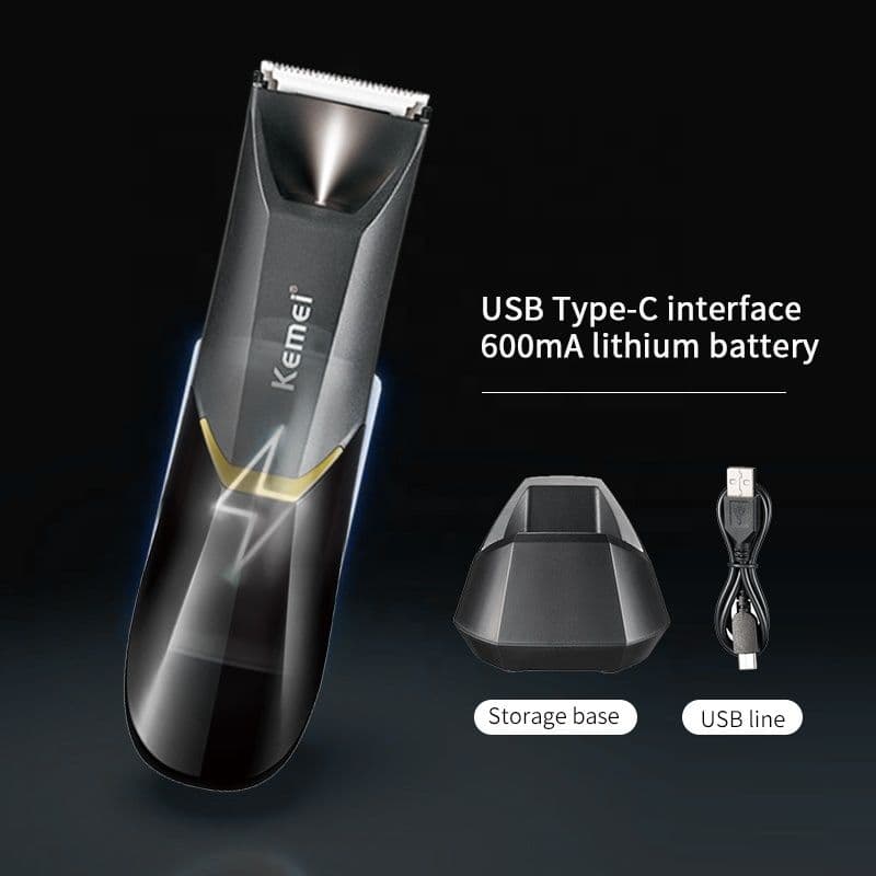 ماشین اصلاح بدن کیمی مدل Kemei Professional Body Hair Trimmer KM-3208 — تصویر ۴