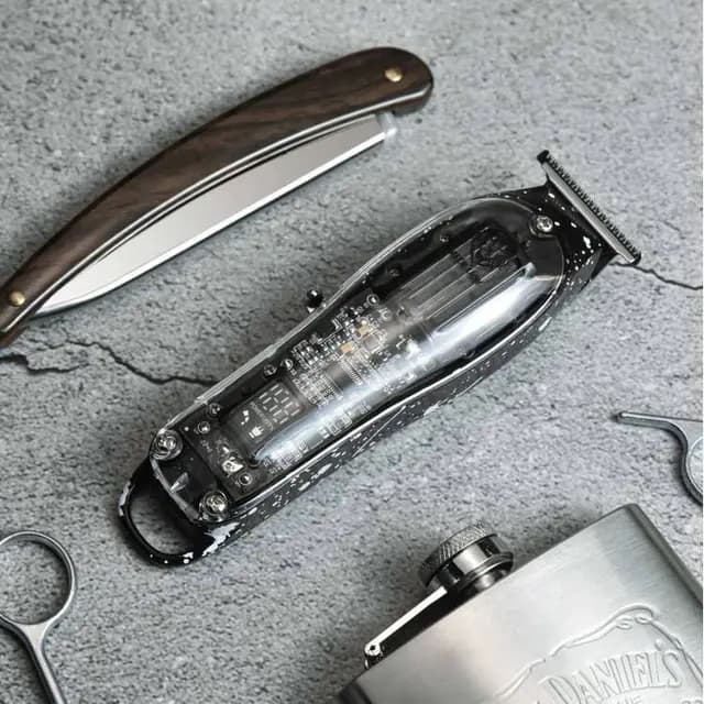 ماشین اصلاح سر گرین لاین مدل Green Lion Transparent Pro Hair Trimmer GNTPROTMR — تصویر ۶
