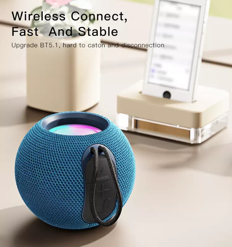 اسپیکر بلوتوثی یسیدو YESIDO Portable Bluetooth Speaker YSW13 — تصویر ۳