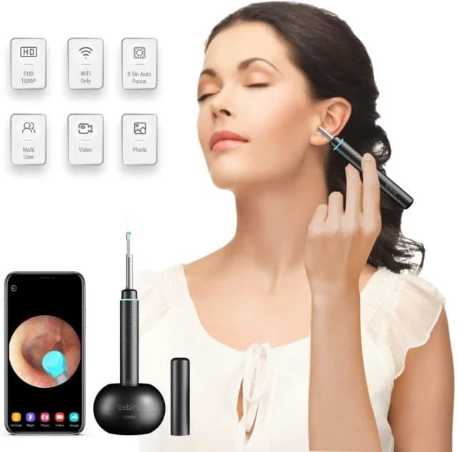 گوش پاک کن هوشمند شیائومی Xiaomi Bebird Smart Visual Ear Cleaning Rod M9 Pro — تصویر ۸