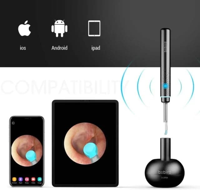 گوش پاک کن هوشمند شیائومی Xiaomi Bebird Smart Visual Ear Cleaning Rod M9 Pro — تصویر ۵