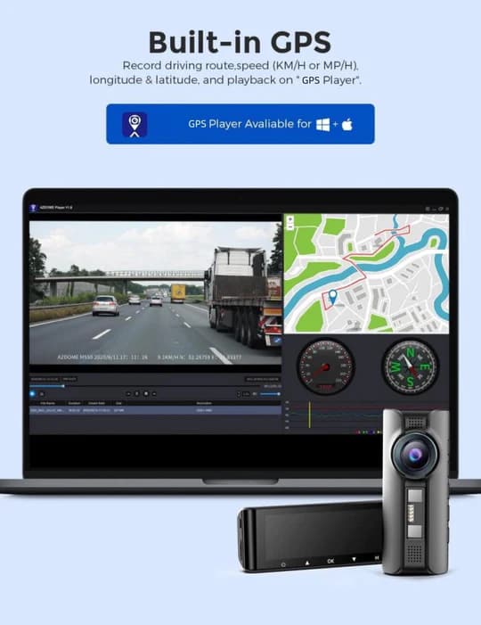 دوربین رانندگی خودرو شیائومی مدل Xiaomi Jiekemi Smart Dash Cam KM800 — تصویر ۴