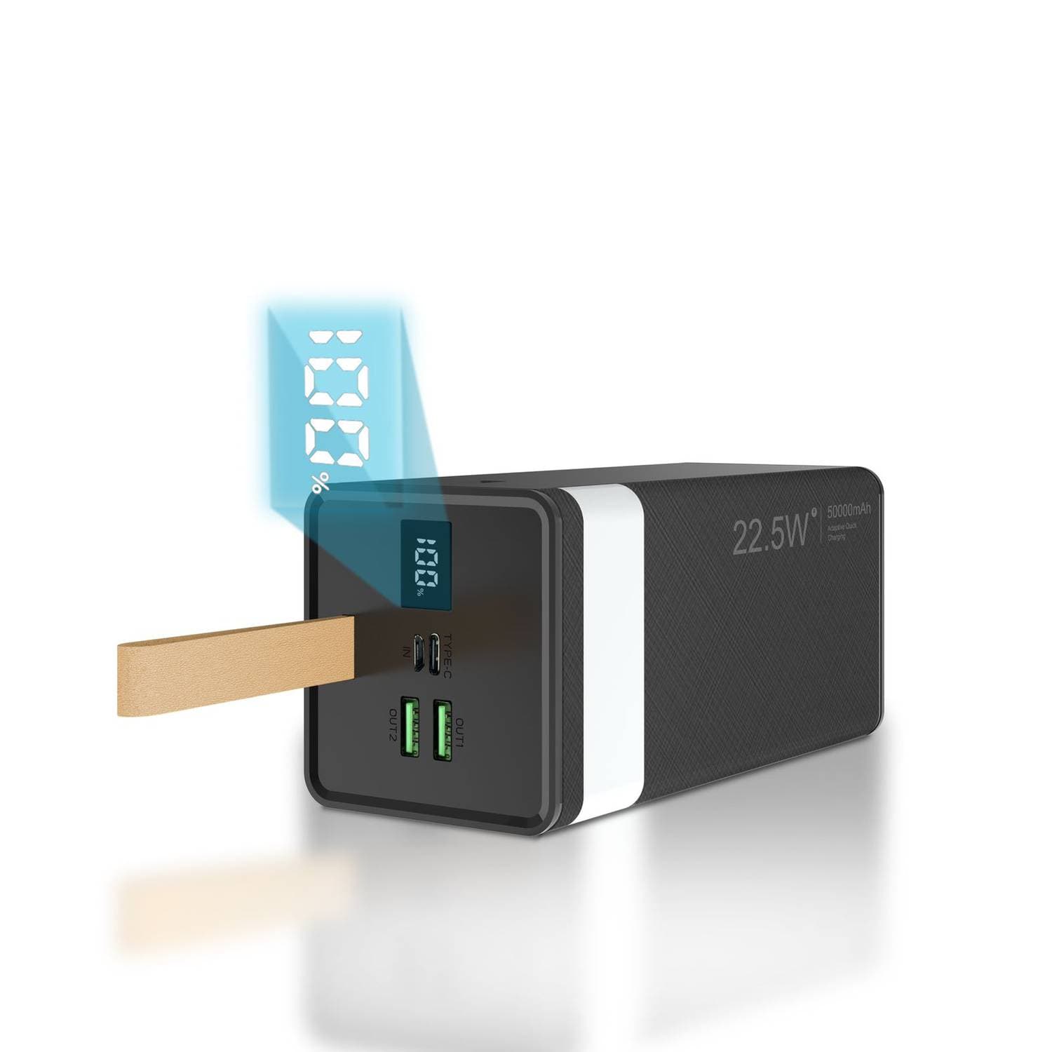 پاوربانک گرین لاین مدل Power Bank Green Lion GNTPB50KBK با ظرفیت 50000mAh — تصویر ۱۰