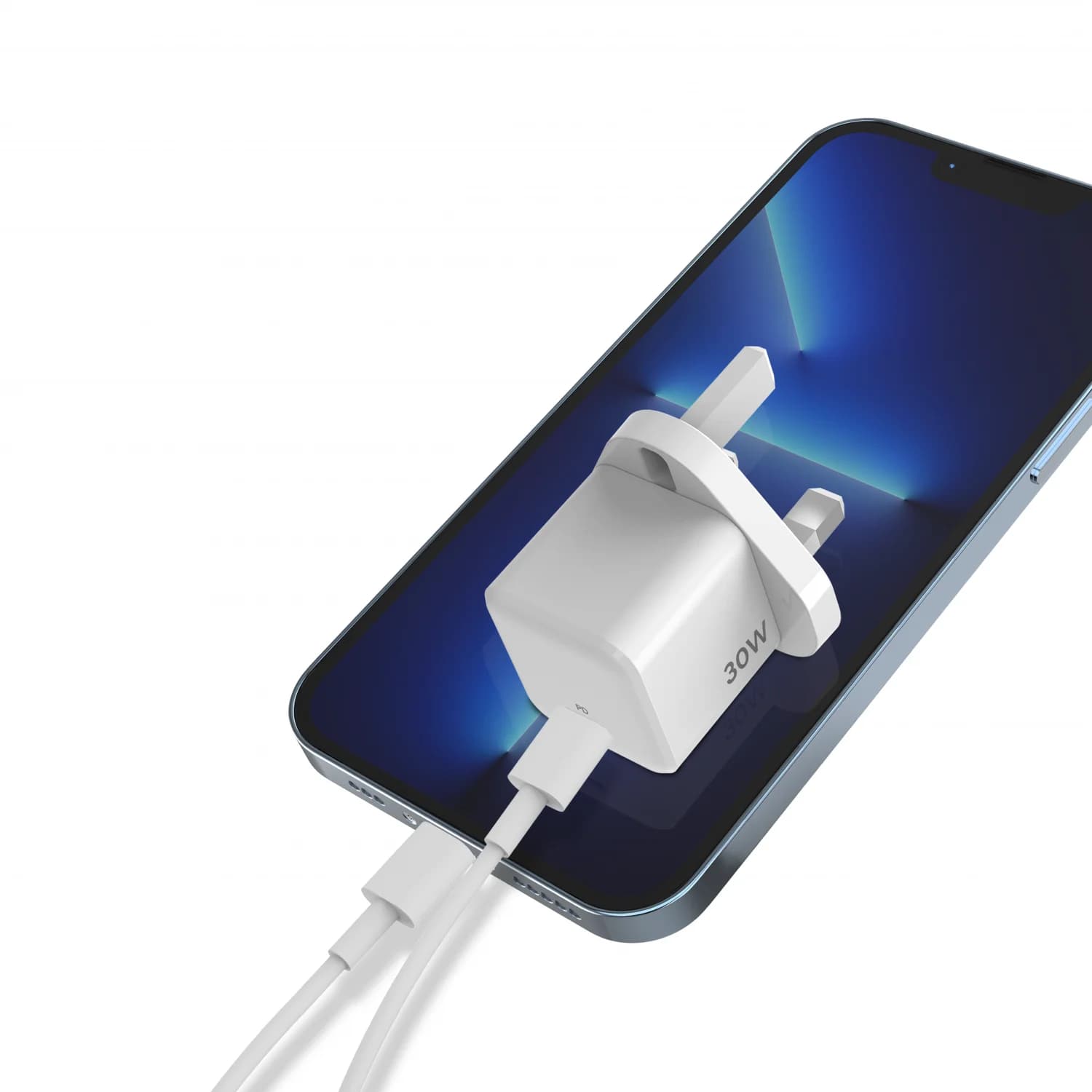 آداپتور تایپ سی وات گرین لاین مدل Green Mini Pro PD Wall Charger GN30WMINIWH با توان 30W — تصویر ۸
