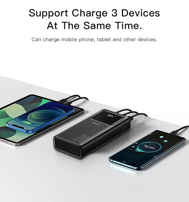 پاوربانک یسیدو YESIDO YP30 ظرفیت 20000mAh — تصویر ۵