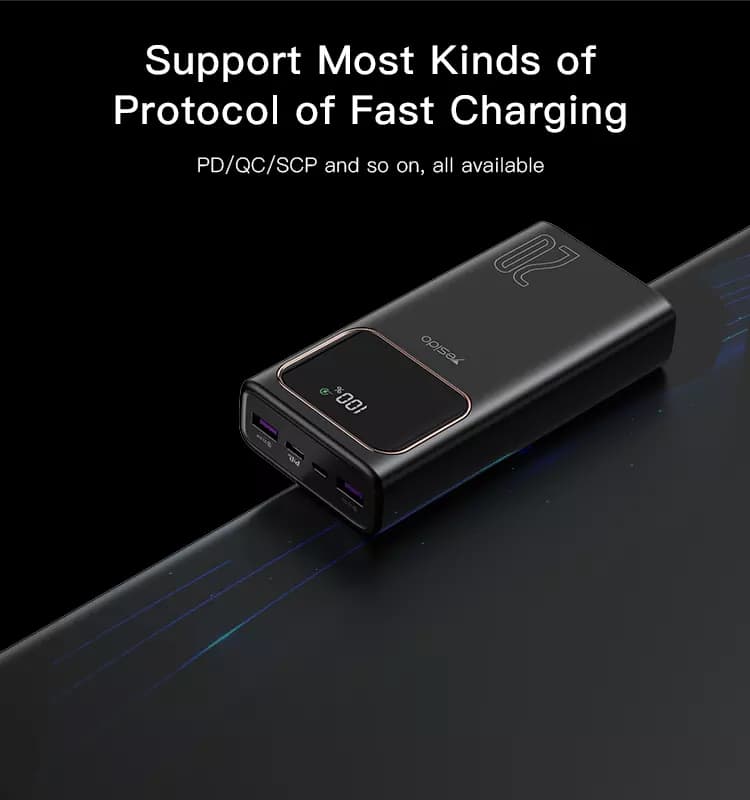 پاوربانک یسیدو YESIDO YP30 ظرفیت 20000mAh — تصویر ۶