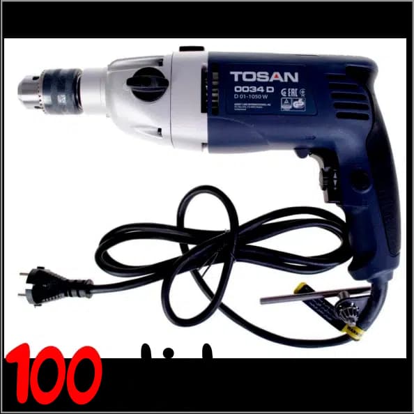 دریل گیربکسی توسن TOSAN مدل 0034D - ابزاریگانه — تصویر ۶