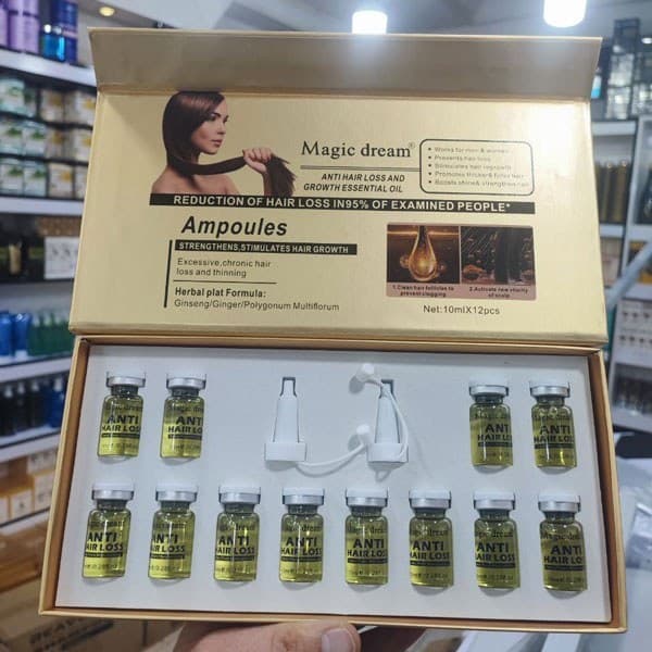 کوکتل ضد ریزش مو مجیک دریم Magic Dream (پک 12 عددی) — تصویر ۱۰