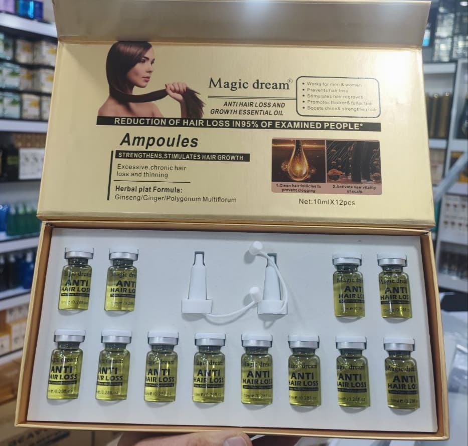 کوکتل ضد ریزش مو مجیک دریم Magic Dream (پک 12 عددی) — تصویر ۲