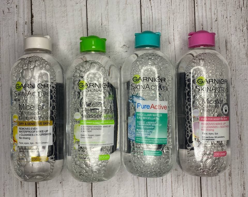 میسلار واتر پوست حساس گارنیر مدل اسکین اکتیو 400 میلی لیتر — تصویر ۸