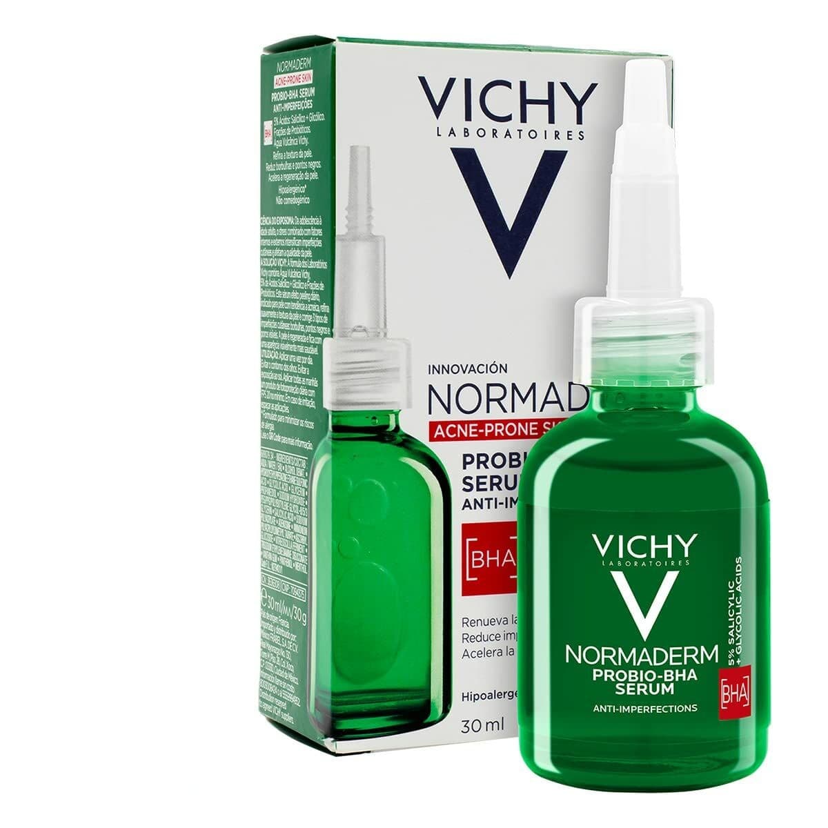 سرم ضد جوش و آکنه نورمادرم ویشی یک Vichy Normaderm BHA — تصویر ۲