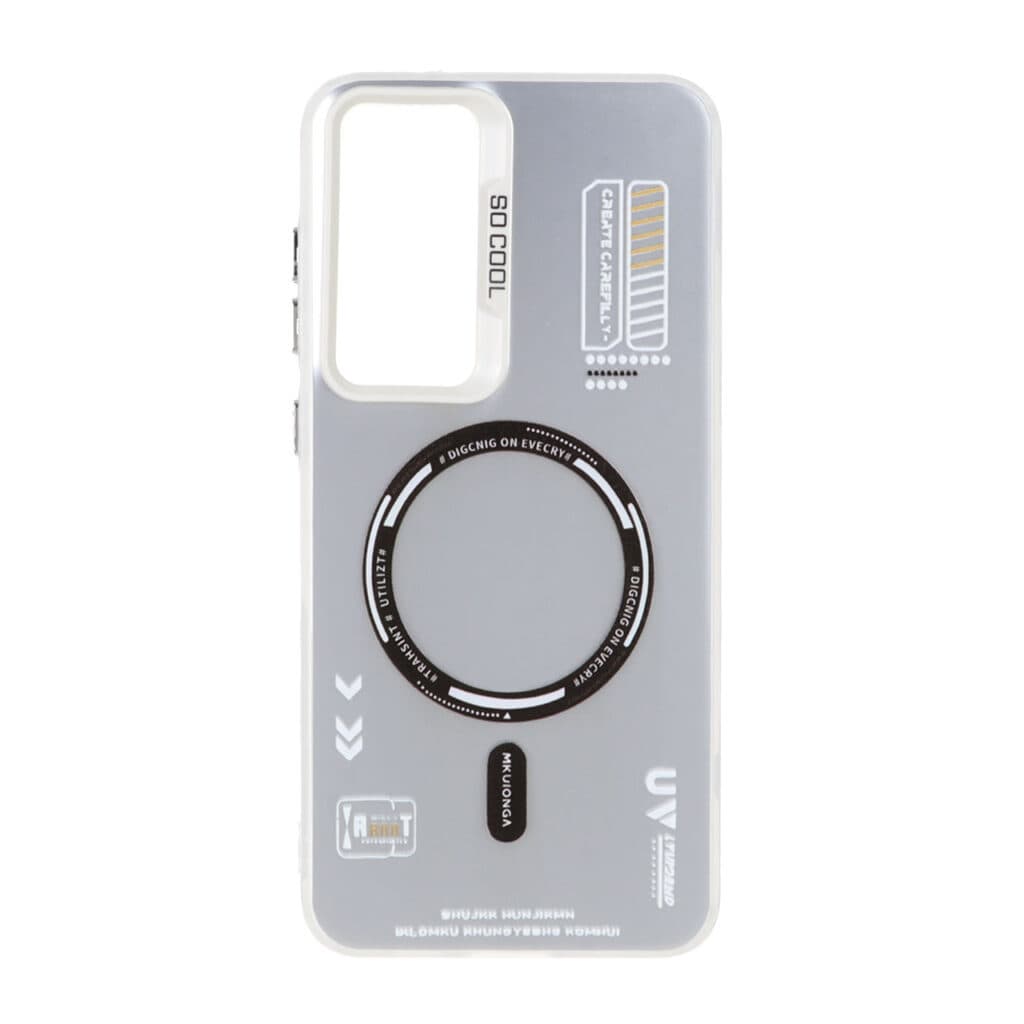 قاب SO COOL طرح مگ سیف RT مدل Samsung Galaxy S24 FE – سفید — تصویر ۵