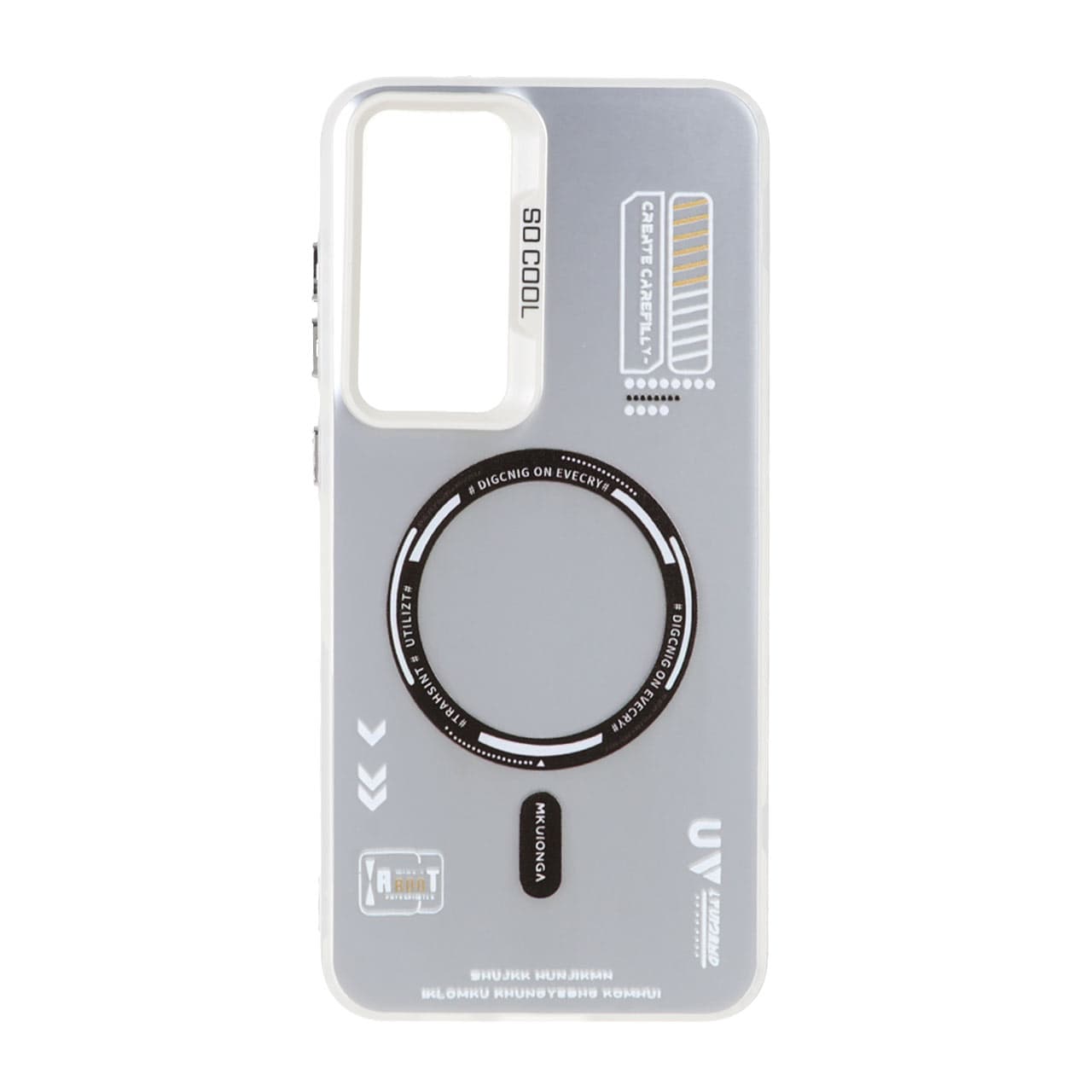 قاب SO COOL طرح مگ سیف RT مدل Samsung Galaxy S24 FE – سفید — تصویر ۴