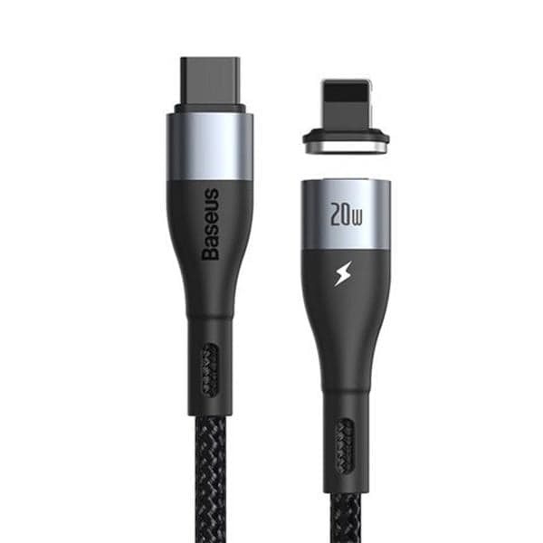 کابل تبدیل USB-C به لایتنینگ باسئوس مدل CATLXC-01 طول 1 متر — تصویر ۱۰