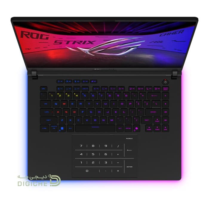 لپ تاپ گیمینگ ایسوس ROG Strix SCAR 16 G635LX ULTRA9 (275HX) 32G 1TB 5090 — تصویر ۲