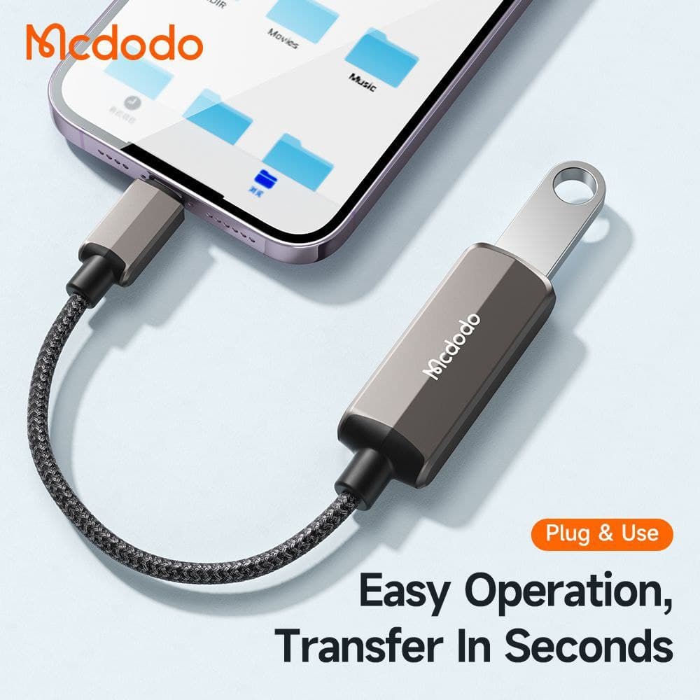 مبدل لایتنینگ به USB /USB-C مک دودو مدل CA-2690 — تصویر ۱۰